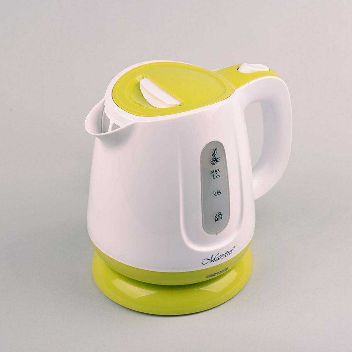 Bollitore Feel Maestro MR013  Bianco Verde Plastica 1100 W